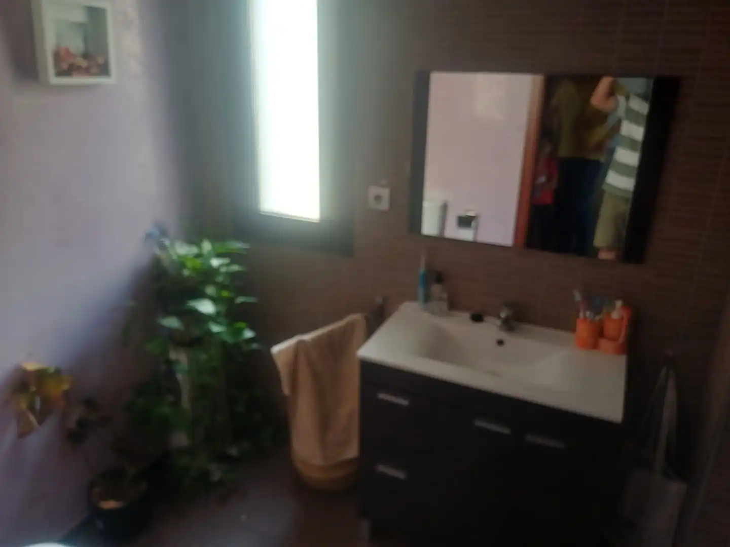 Baño de Piso de alquiler en Mérida con Aire acondicionado, Parquet y Amueblado