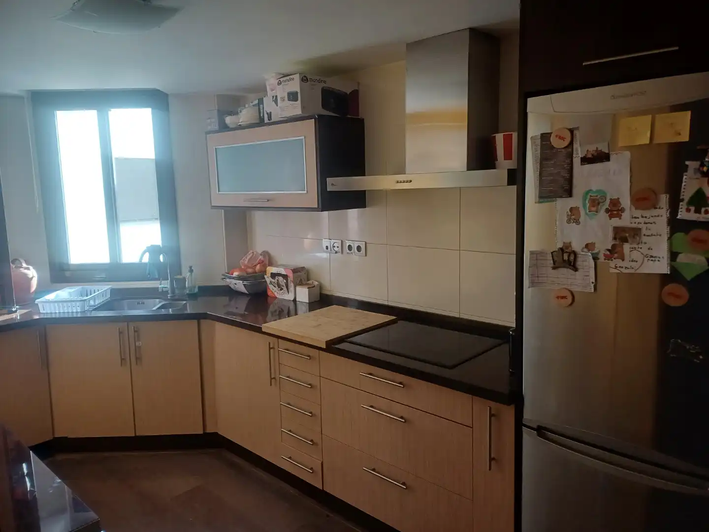 Cocina de Piso de alquiler en Mérida con Aire acondicionado, Parquet y Amueblado