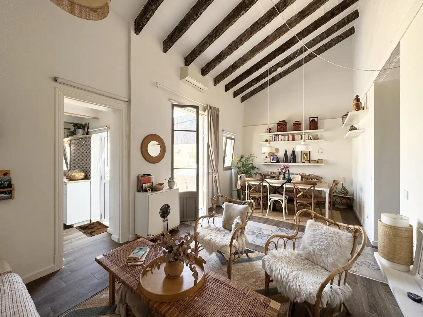Living room of Detached homes for sale in Llubí  with Air Conditioner, Heating and Terrace