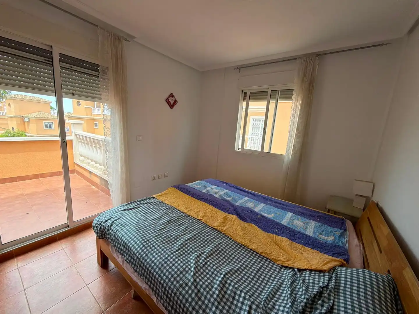 Houses for sale in Avenida de las Naciones, 42, Algorfa Bedroom of Houses for sale in Algorfa with Air Conditioner and Terrace