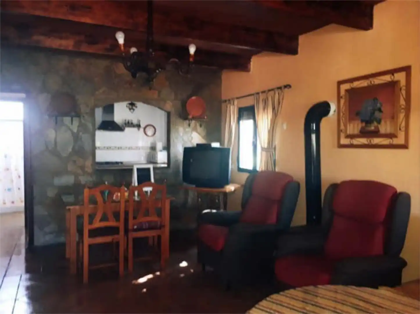 Einfamilien-Reihenhaus zum Verkauf in Dehesilla de Calamón - Campomanes Wohnzimmer von Einfamilien-Reihenhaus zum Verkauf in Badajoz mit Heizung, Privatgarten und Terrasse