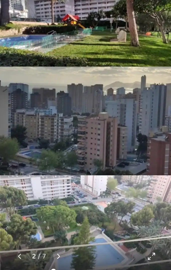 Piso de alquiler en Avenida de París, 12, Rincón Alto Vista exterior de Piso de alquiler en Benidorm con Amueblado, Lavadora y Parking comunitario