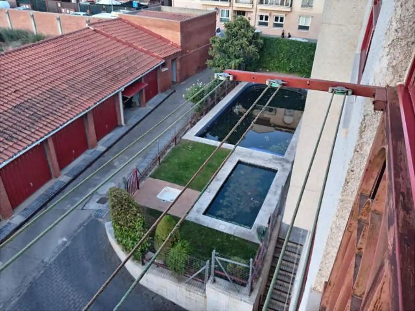 Flat for rent in Cigales Swimming pool of Flat for rent in Cigales with Heating, Private garden and Terrace