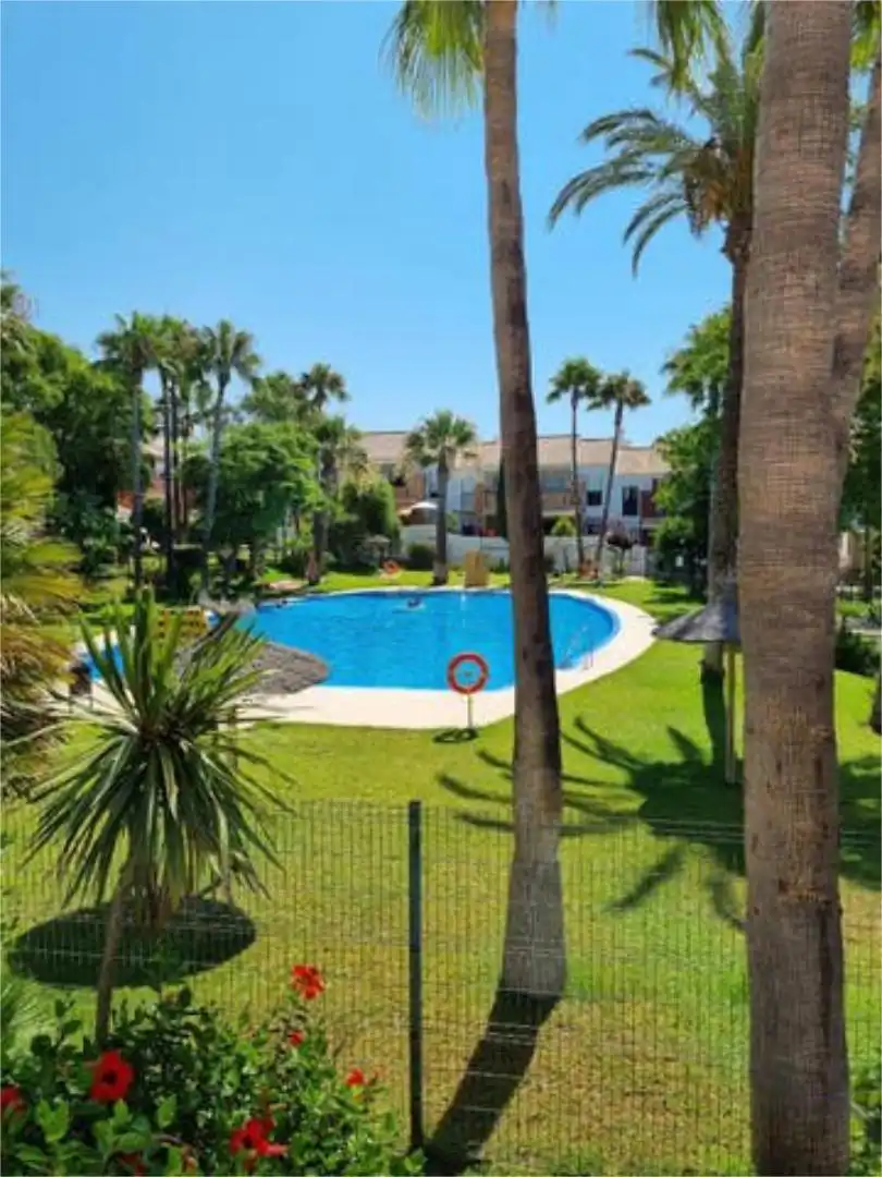 Jardín de Apartamento de alquiler en Chiclana de la Frontera
