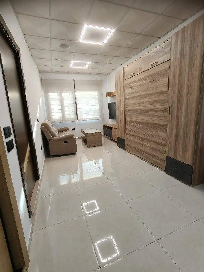 Wohnung zur Miete in Calle Doctor Fleming, 25, Navas de San Juan Wohnzimmer von Wohnung zur Miete in Navas de San Juan mit Klimaanlage, Terrasse und Ofen