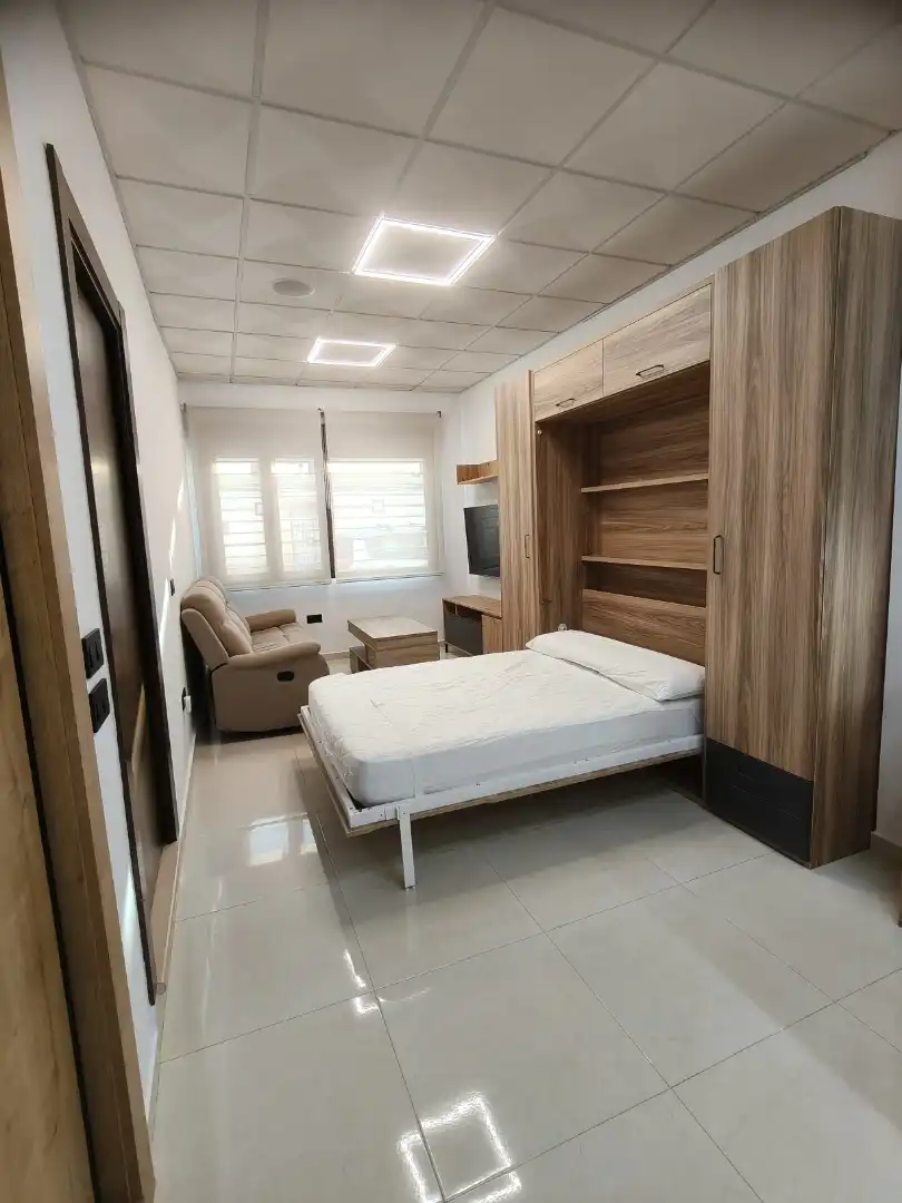 Wohnung zur Miete in Calle Doctor Fleming, 25, Navas de San Juan Schlafzimmer von Wohnung zur Miete in Navas de San Juan mit Klimaanlage, Terrasse und Ofen