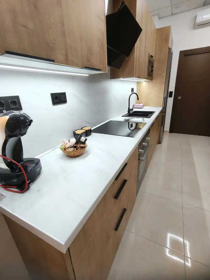 Wohnung zur Miete in Calle Doctor Fleming, 25, Navas de San Juan Küche von Wohnung zur Miete in Navas de San Juan mit Klimaanlage, Terrasse und Ofen
