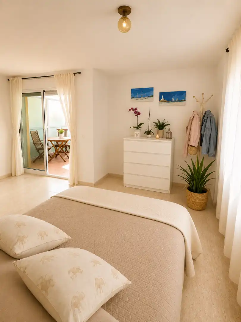 Piso en venta en Carrer del Fonoll, 1, Pla de Maset - Cap de Salou Habitación de Piso en venta en Salou con Aire acondicionado, Terraza y Piscina