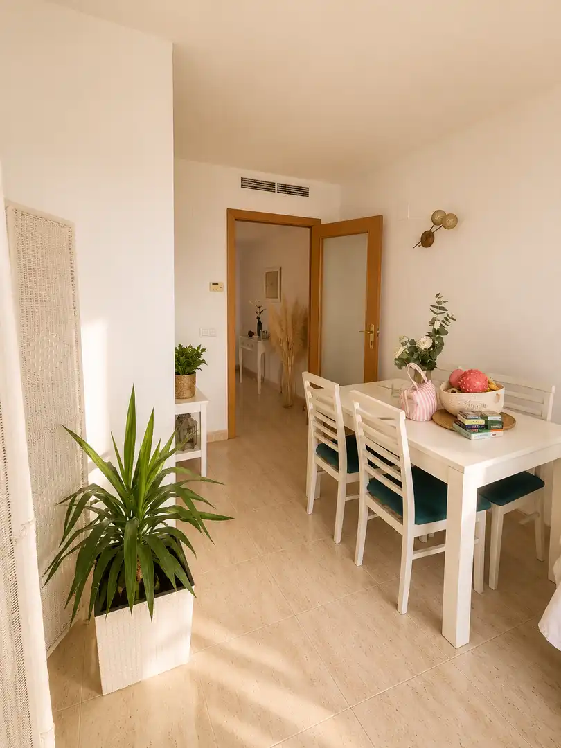 Piso en venta en Carrer del Fonoll, 1, Pla de Maset - Cap de Salou Comedor de Piso en venta en Salou con Aire acondicionado, Terraza y Piscina
