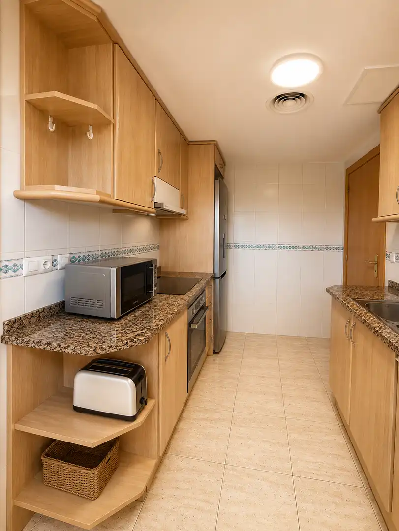 Piso en venta en Carrer del Fonoll, 1, Pla de Maset - Cap de Salou Cocina de Piso en venta en Salou con Aire acondicionado, Terraza y Piscina