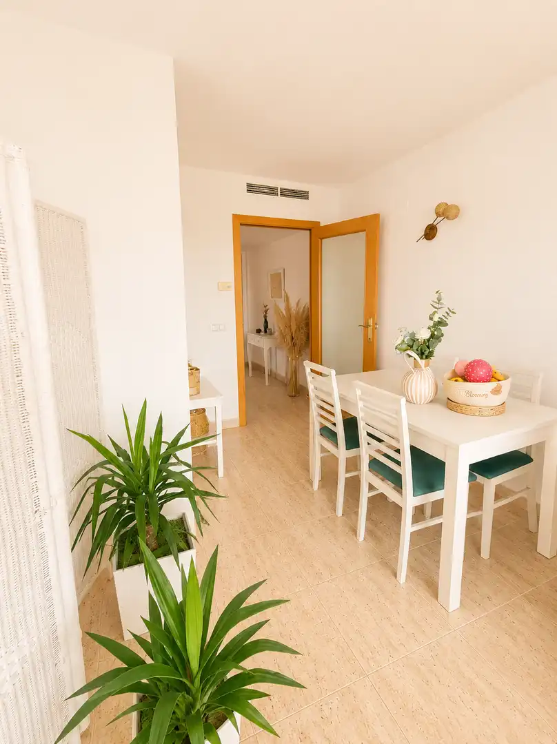 Piso en venta en Carrer del Fonoll, 1, Pla de Maset - Cap de Salou Comedor de Piso en venta en Salou con Aire acondicionado, Terraza y Piscina