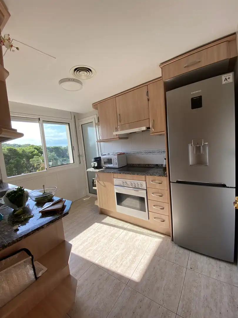 Piso en venta en Carrer del Fonoll, 1, Pla de Maset - Cap de Salou Cocina de Piso en venta en Salou con Aire acondicionado, Terraza y Piscina