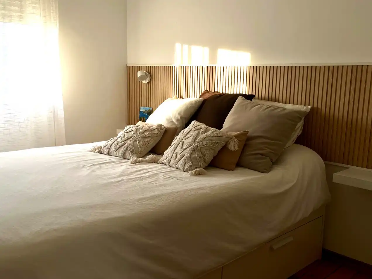 Wohnung zum Verkauf in Carrer l'Ull del Moro, 29, Centre - Zona Alta Schlafzimmer von Wohnung zum Verkauf in Alcoy / Alcoi mit Klimaanlage, Heizung und Parkett