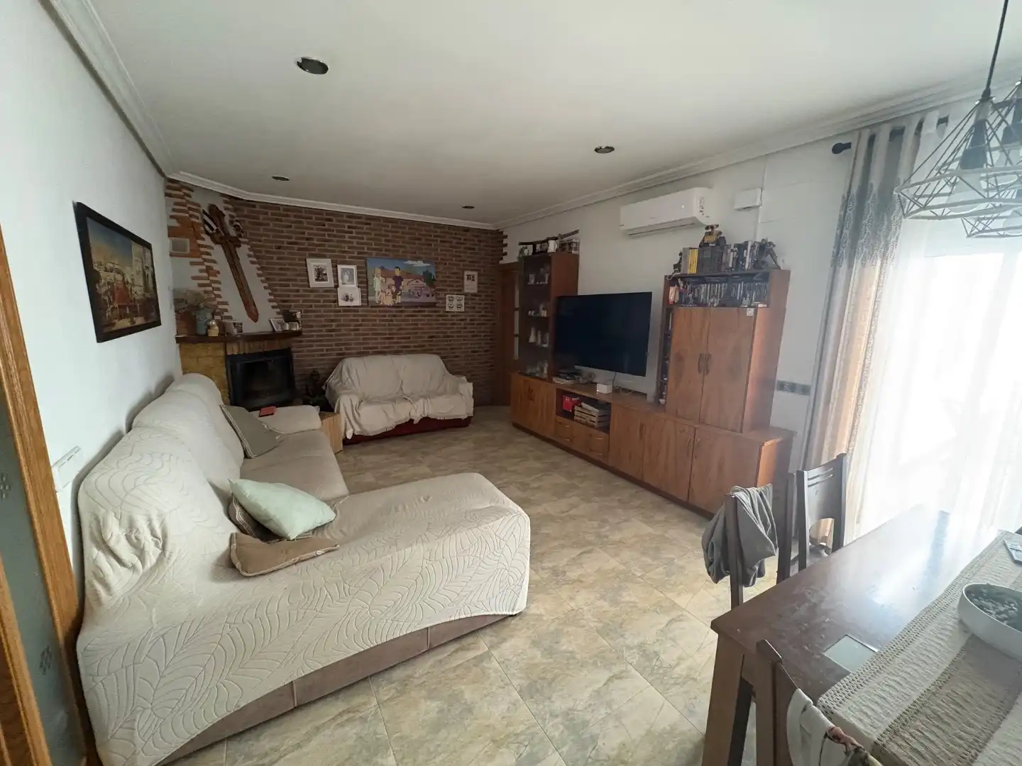 Planta baja en venta en Calle Río Bidasoa, 11, Los Dolores Sala de estar de Planta baja en venta en Cartagena con Aire acondicionado y Terraza