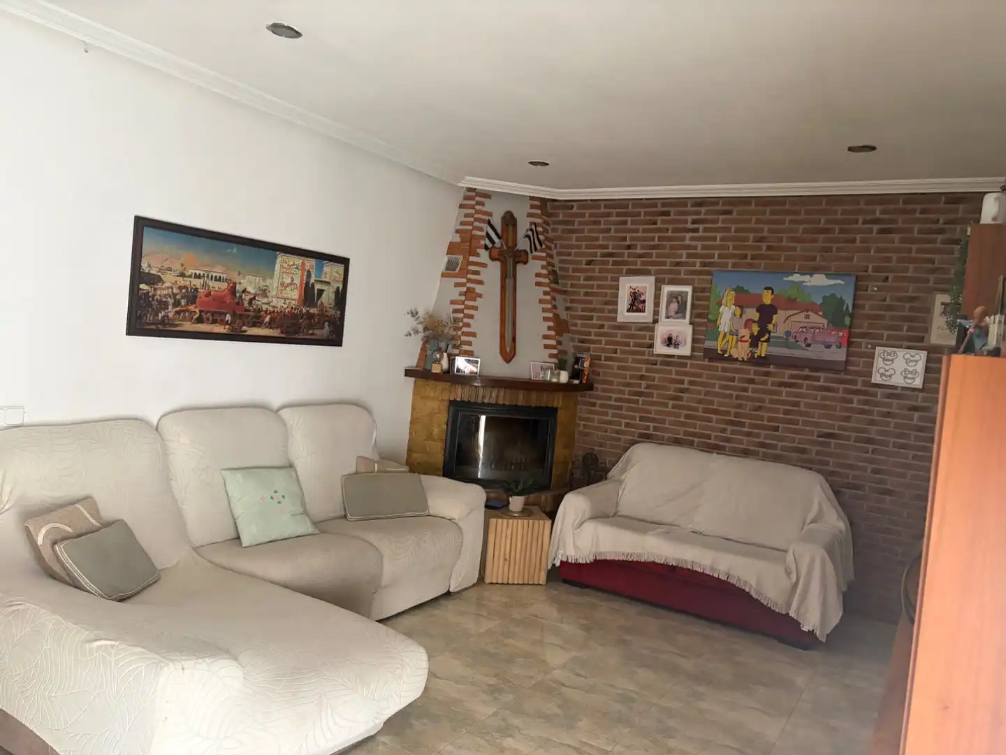 Planta baja en venta en Calle Río Bidasoa, 11, Los Dolores Sala de estar de Planta baja en venta en Cartagena con Aire acondicionado y Terraza