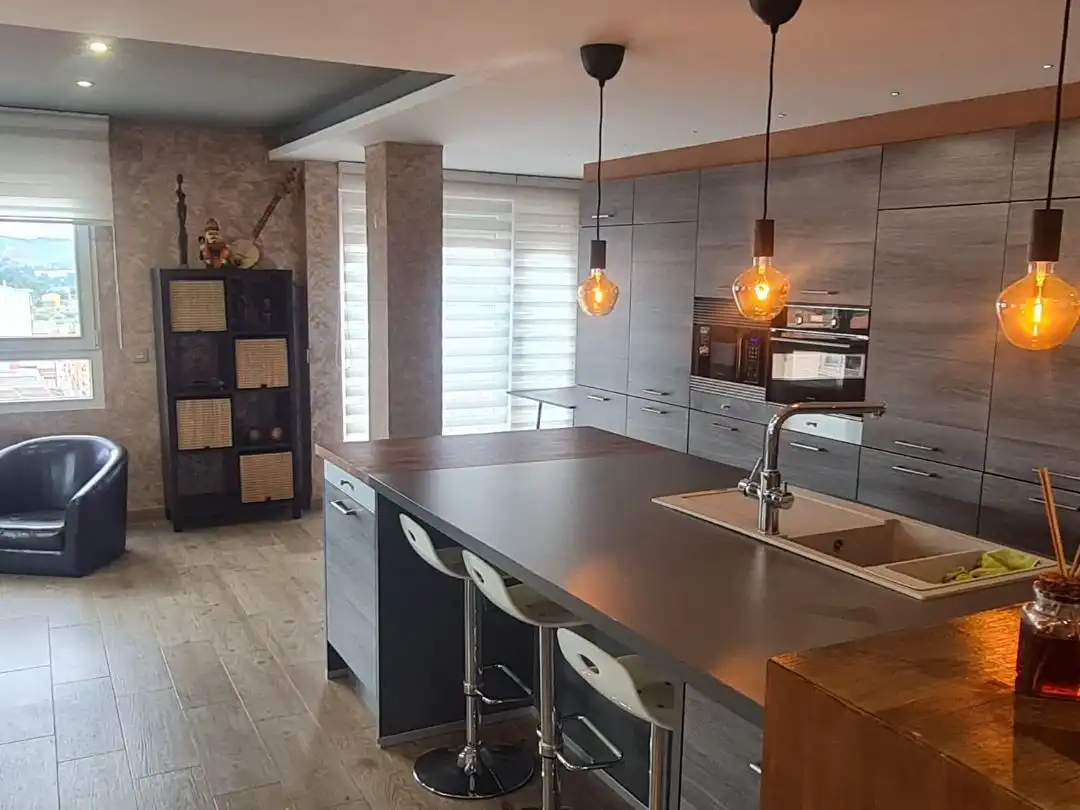 Cocina de Piso de alquiler en Elda con Aire acondicionado, Calefacción y Amueblado