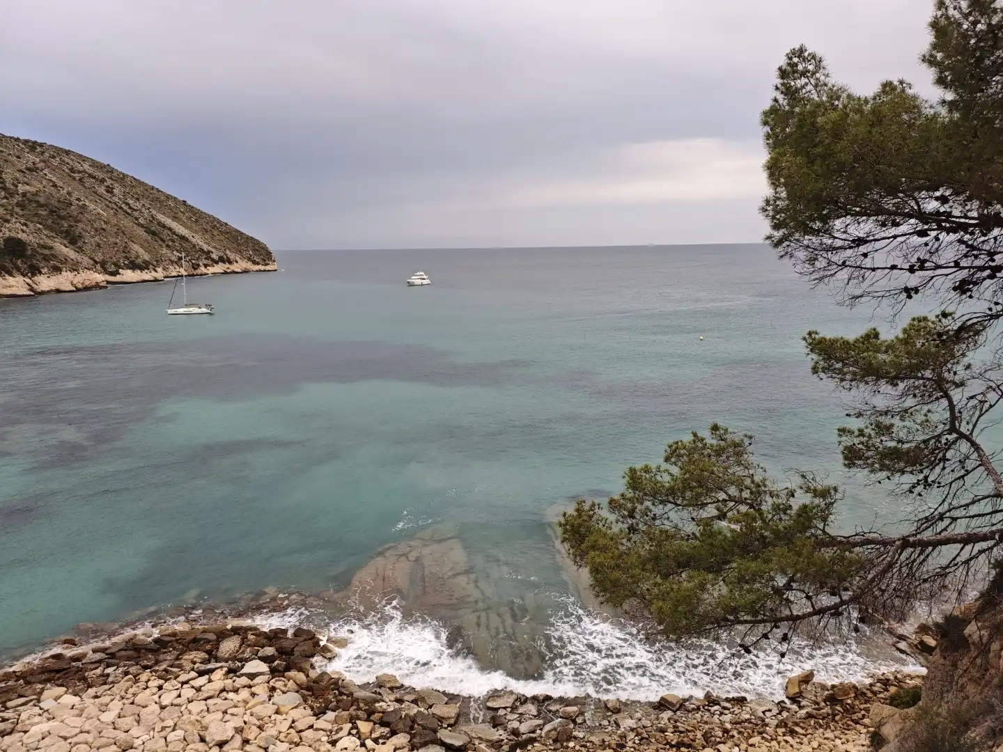 Wohnung zur Miete in Calle Puerto Mejorada, El Portet - Pla de Mar Außenansicht von Wohnung zur Miete in Moraira mit Klimaanlage, Heizung und Terrasse