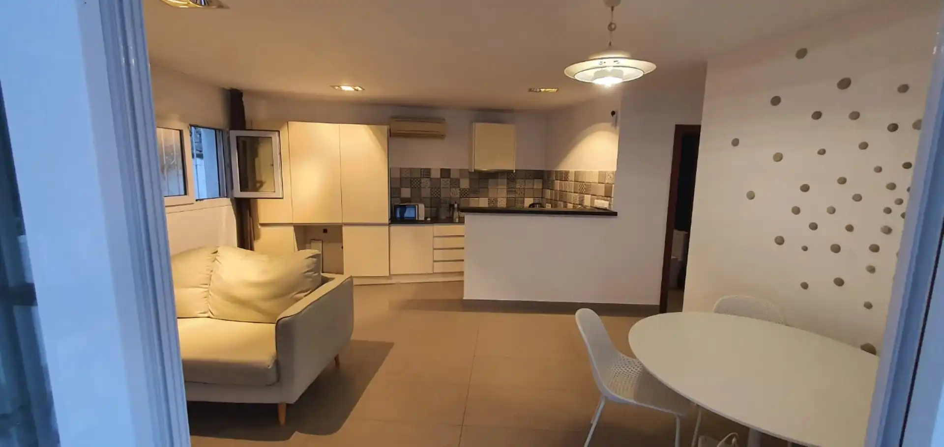 Wohnung zur Miete in Calle Puerto Mejorada, El Portet - Pla de Mar Küche von Wohnung zur Miete in Moraira mit Klimaanlage, Heizung und Terrasse