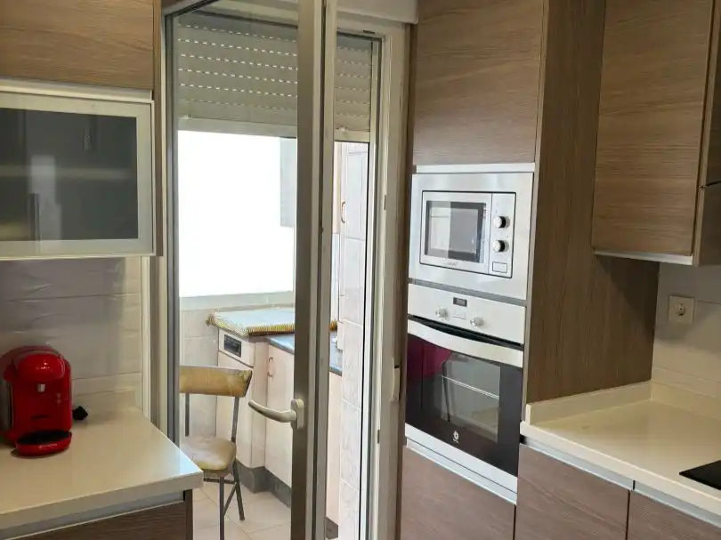 Kitchen of Flat for rent in La Roda  with Air Conditioner, Heating and Furnished