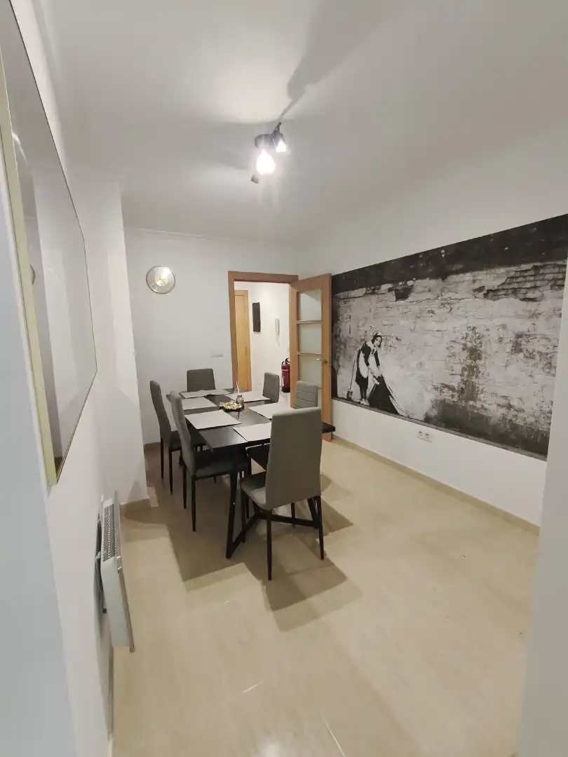 Wohnung zum Verkauf in Rúa Carlos Bóveda, 1, Pontecesures Esszimmer von Wohnung zum Verkauf in Pontecesures mit Heizung, Parkett und Terrasse