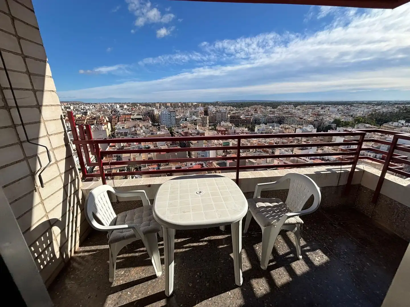Terrace of Flat for rent in Elche / Elx  with Terrace, Furnished and Balcony