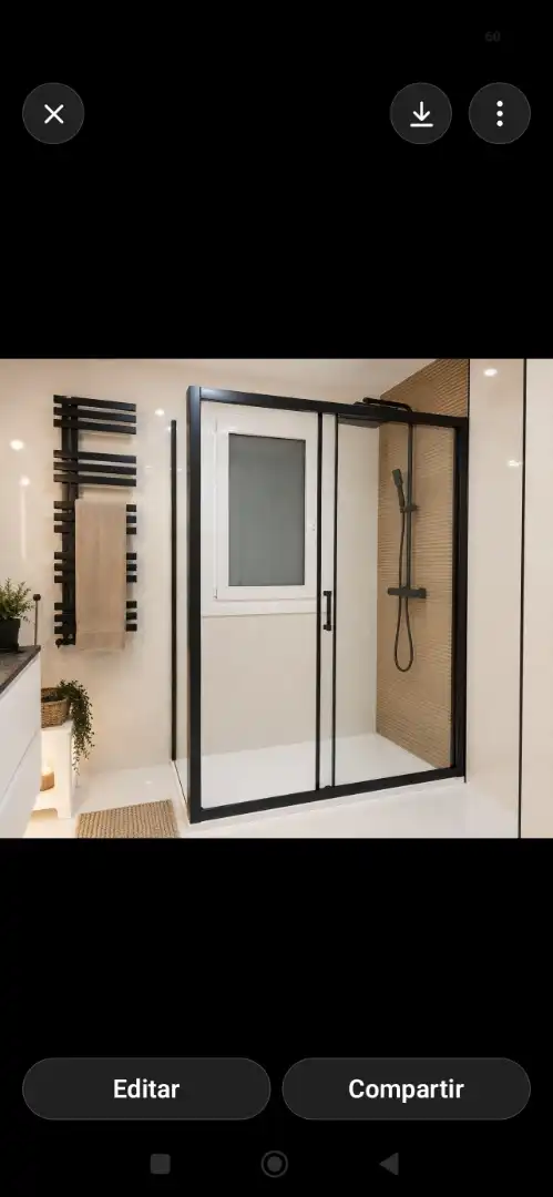 Piso en venta en Calle de Salvador Allende, 50f, PAU de Carabanchel Baño de Piso en venta en Madrid Capital con Aire acondicionado, Terraza y Piscina