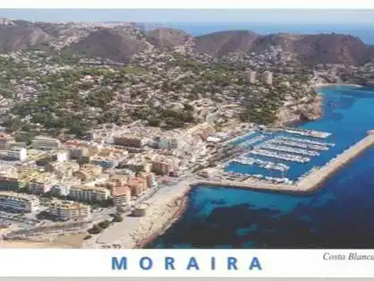 Wohnung zur Miete in Carrer Marjaleta, 1, Casco Urbano Außenansicht von Wohnung zur Miete in Moraira mit Klimaanlage, Heizung und Privatgarten