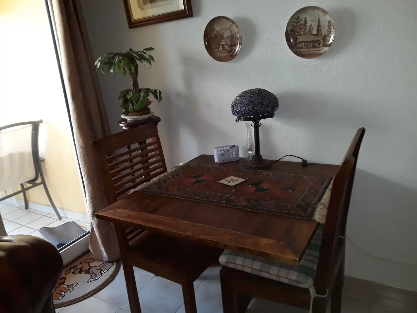 Wohnung zur Miete in Carrer Marjaleta, 1, Casco Urbano Esszimmer von Wohnung zur Miete in Moraira mit Klimaanlage, Heizung und Privatgarten