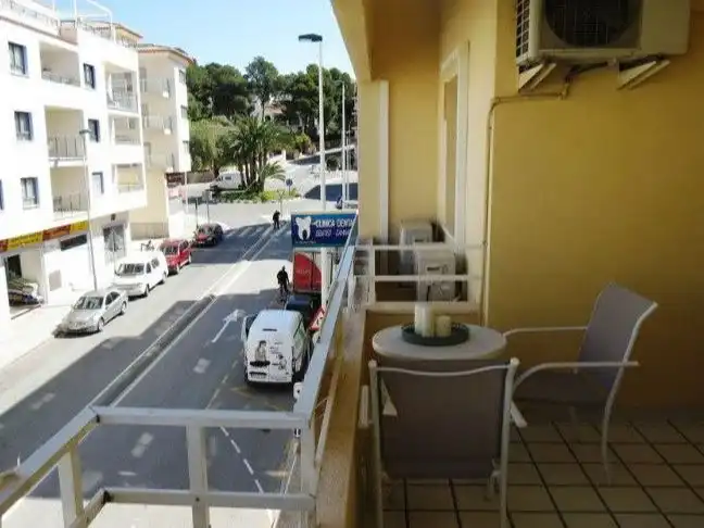 Wohnung zur Miete in Carrer Marjaleta, 1, Casco Urbano Terrasse von Wohnung zur Miete in Moraira mit Klimaanlage, Heizung und Privatgarten