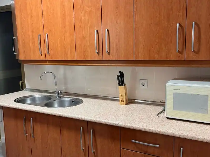 Piso en venta en Calle Real, 23, Mengíbar Cocina de Piso en venta en Mengíbar con Aire acondicionado, Parquet y Amueblado