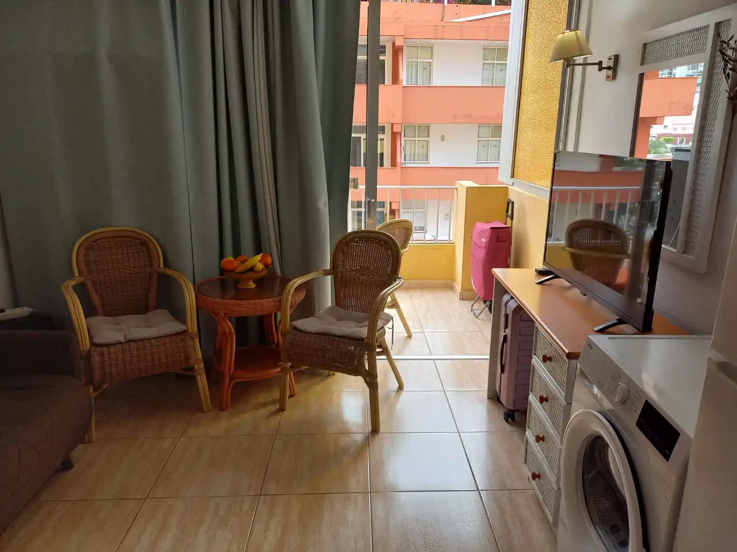 Terrasse von Wohnung zum Verkauf in Puerto de la Cruz mit Schwimmbad, Möbliert und Ofen
