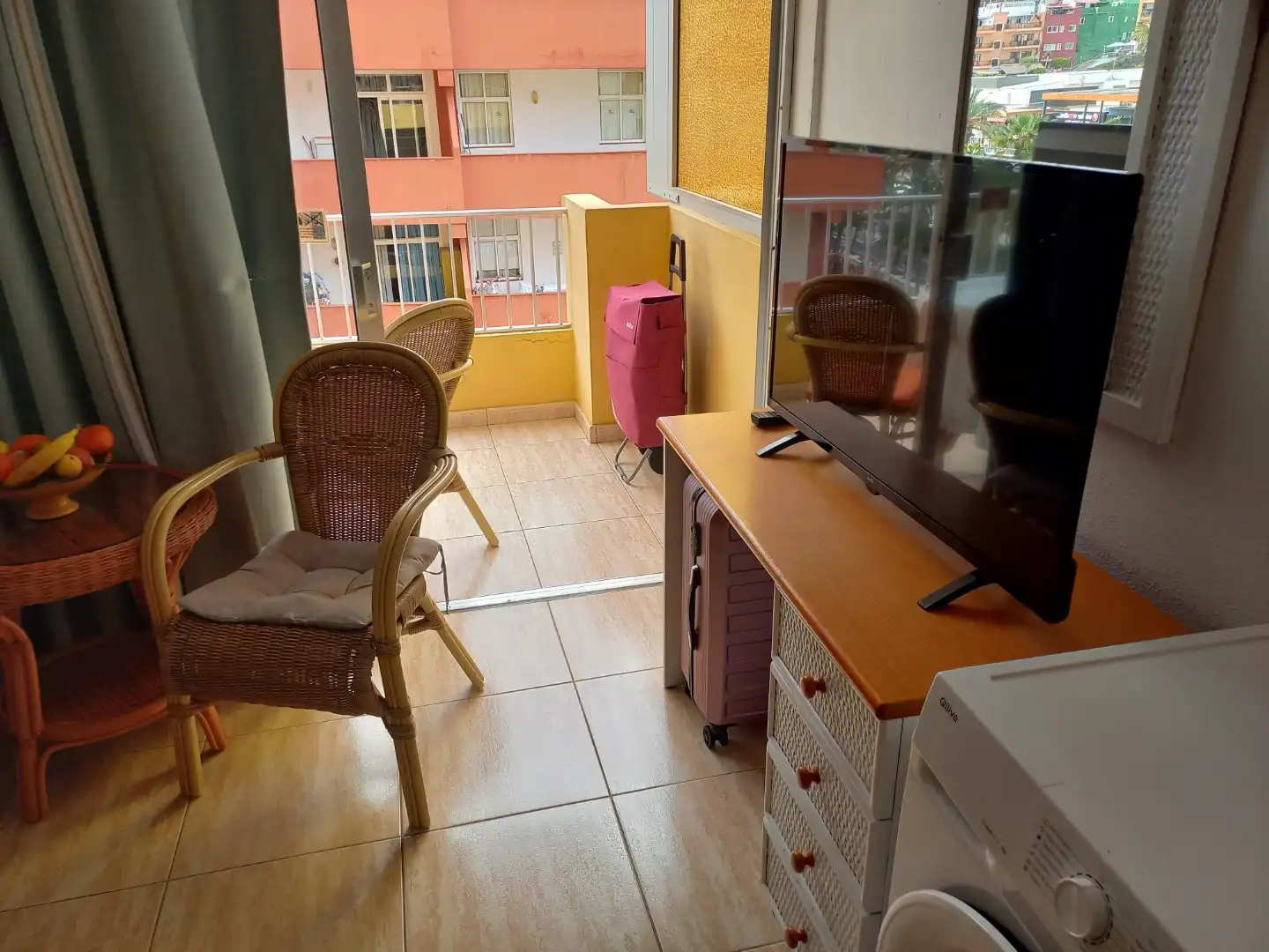 Terrasse von Wohnung zum Verkauf in Puerto de la Cruz mit Schwimmbad, Möbliert und Ofen