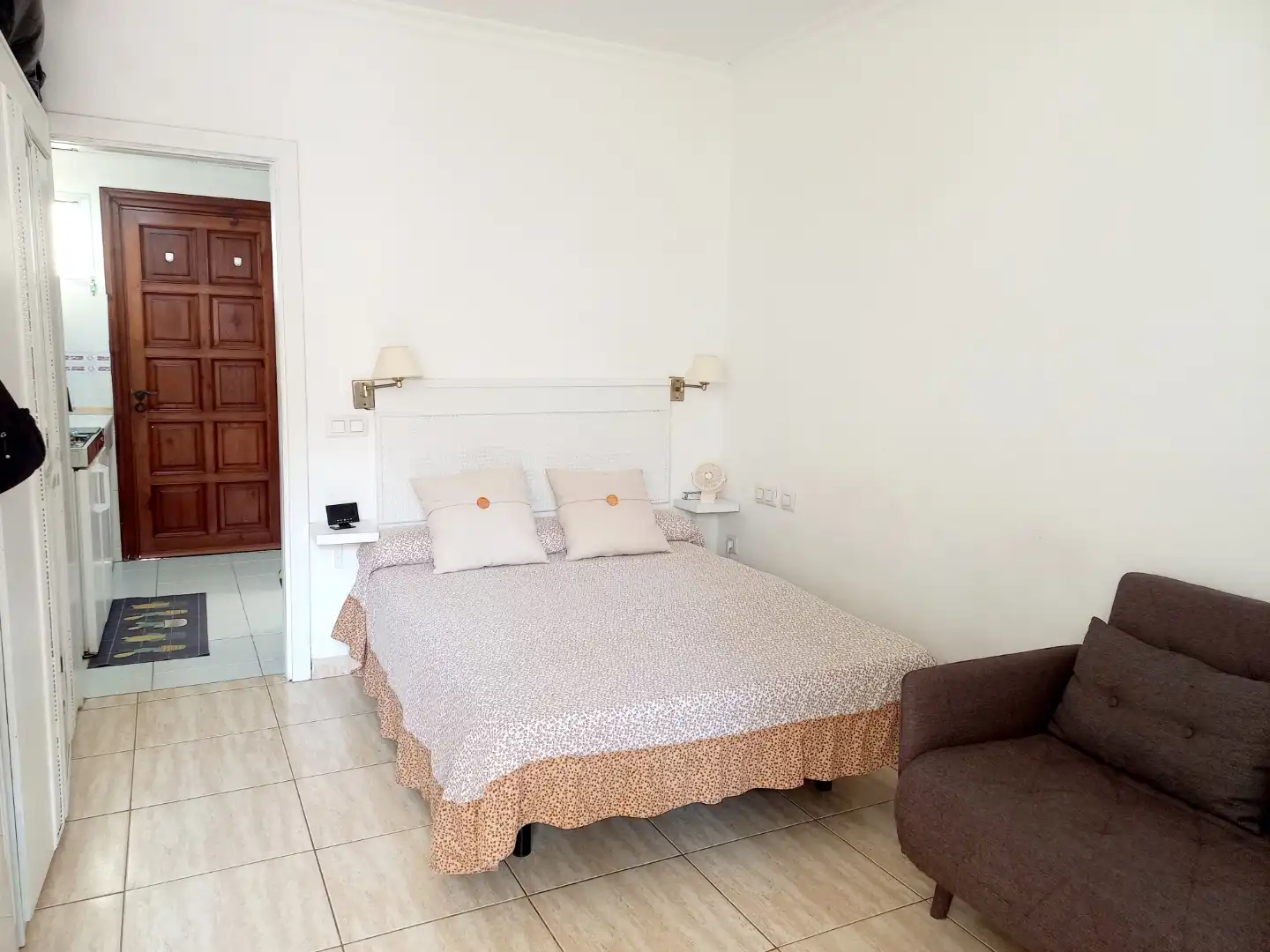 Schlafzimmer von Wohnung zum Verkauf in Puerto de la Cruz mit Schwimmbad, Möbliert und Ofen