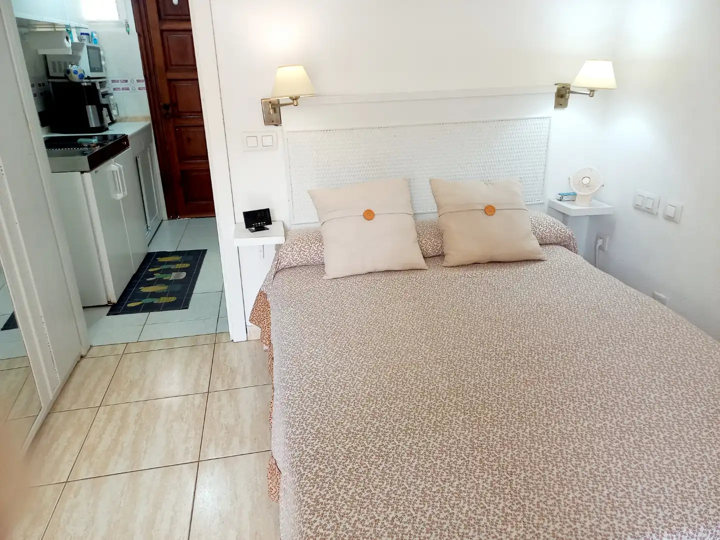 Schlafzimmer von Wohnung zum Verkauf in Puerto de la Cruz mit Schwimmbad, Möbliert und Ofen