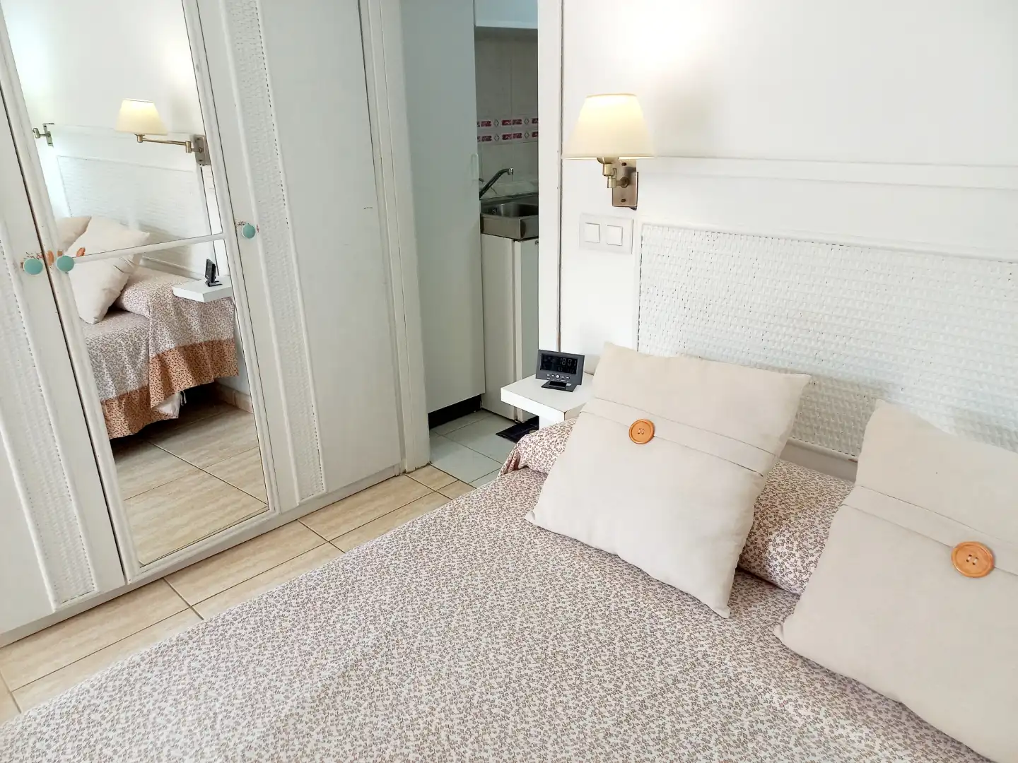 Schlafzimmer von Wohnung zum Verkauf in Puerto de la Cruz mit Schwimmbad, Möbliert und Ofen