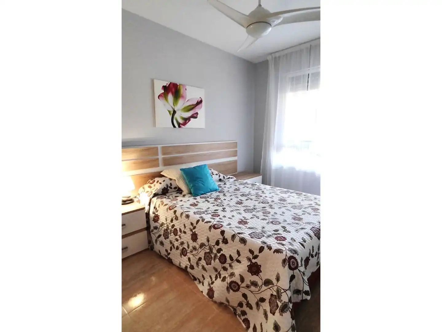 Wohnung zur Miete in Avinguda del Far, 88, Playa de la Concha Schlafzimmer von Wohnung zur Miete in Oropesa del Mar / Orpesa mit Klimaanlage, Terrasse und Schwimmbad