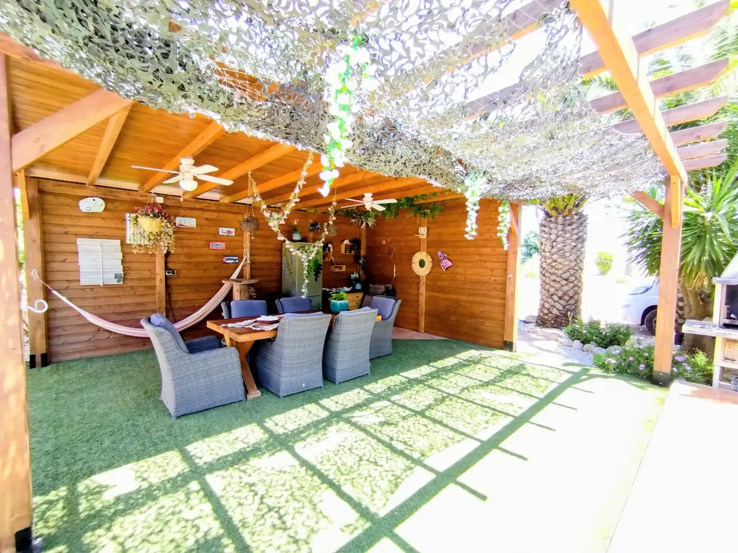 Casa o chalet en venta en Partida Tolomo, 28, Hondón de las Nieves / El Fondó de les Neus Terraza de Casa o chalet en venta en Hondón de las Nieves / El Fondó de les Neus con Aire acondicionado, Calefacción y Jardín privado