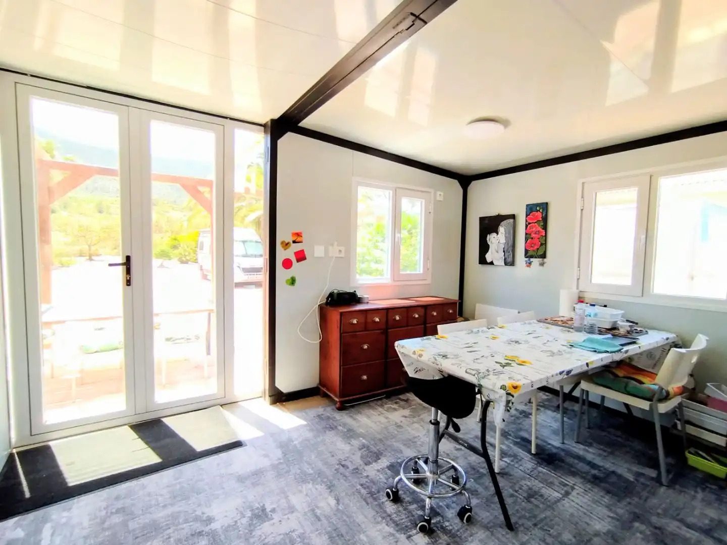 Casa o chalet en venta en Partida Tolomo, 28, Hondón de las Nieves / El Fondó de les Neus Comedor de Casa o chalet en venta en Hondón de las Nieves / El Fondó de les Neus con Aire acondicionado, Calefacción y Jardín privado