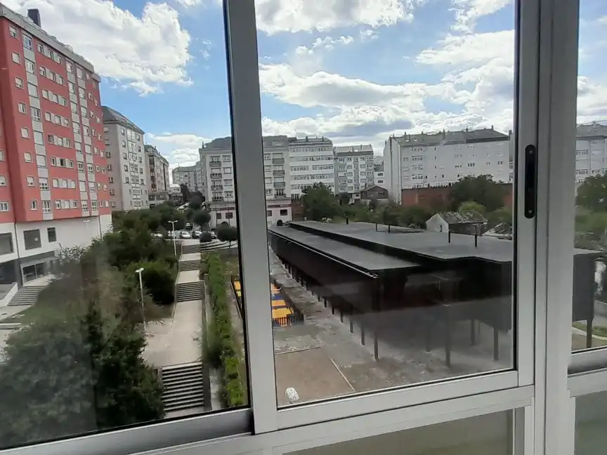 Balcony of Flat for rent in Lugo  with Heating, Parquet flooring and Furnished