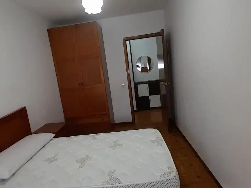 Bedroom of Flat for rent in Lugo  with Heating, Parquet flooring and Furnished
