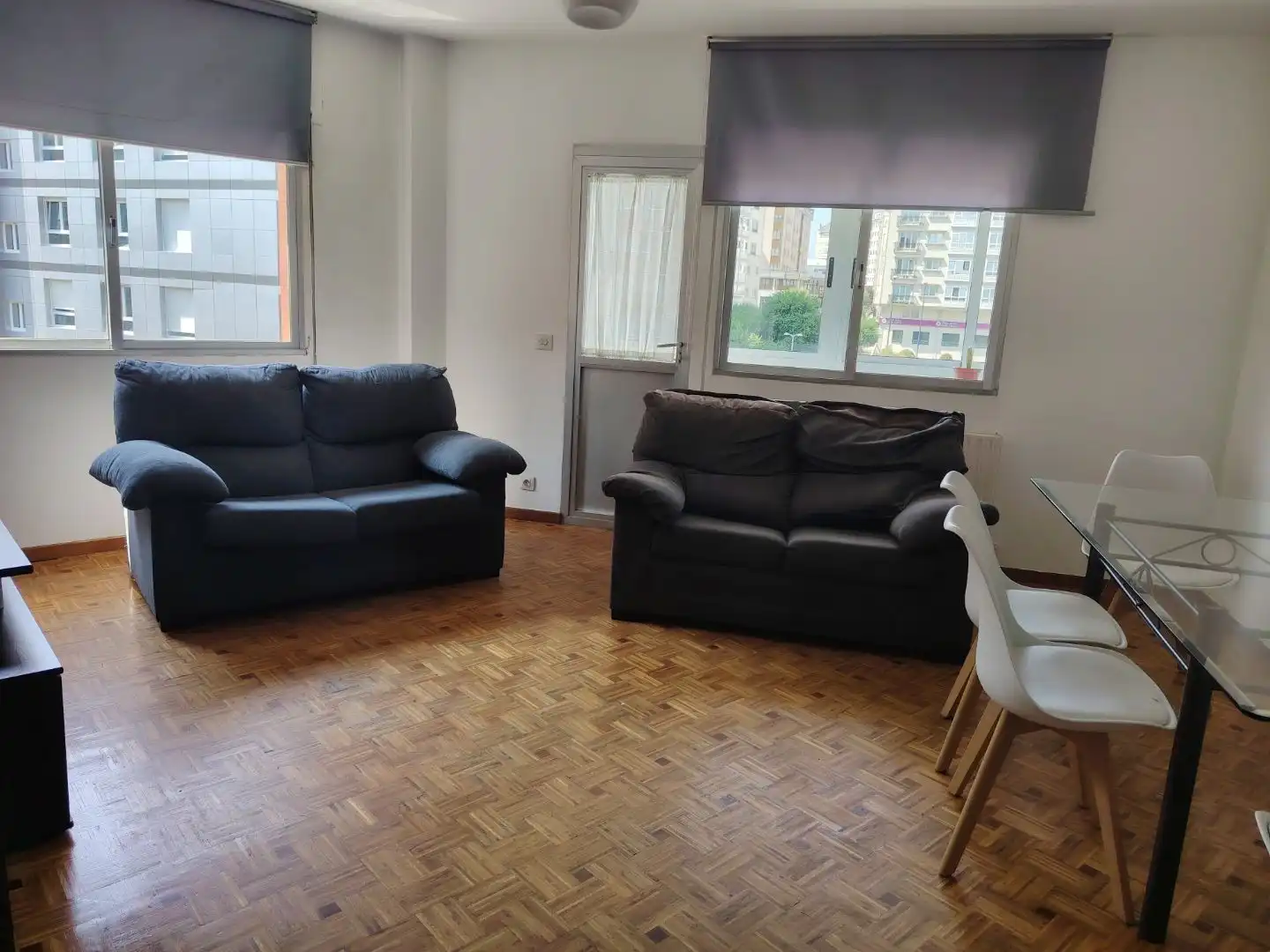Flat for rent in Ronda das Fontiñas, 228, San Roque - As Fontiñas Living room of Flat for rent in Lugo with Heating, Parquet flooring and Furnished