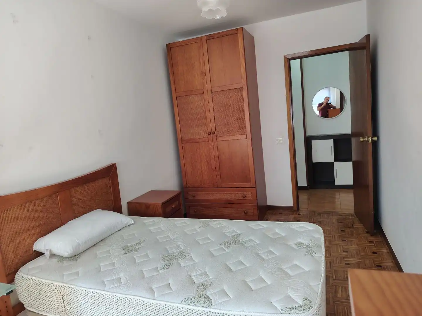 Flat for rent in Ronda das Fontiñas, 228, San Roque - As Fontiñas Bedroom of Flat for rent in Lugo with Heating, Parquet flooring and Furnished