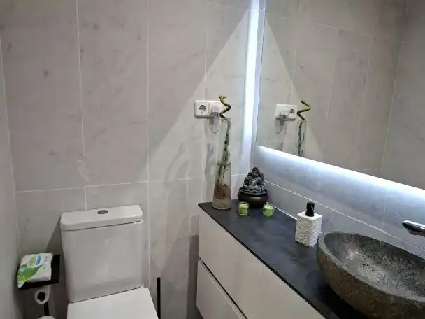 Ático en venta en Berruguete Baño de Ático en venta en Madrid Capital con Aire acondicionado y Terraza