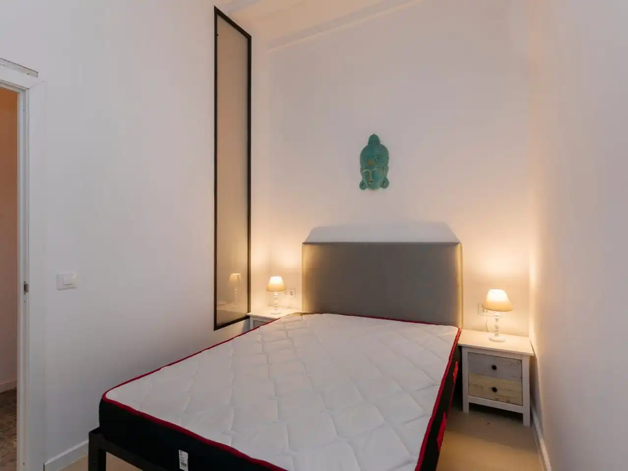 Flat for rent in Carrer de L'est, 3, El Raval Bedroom of Flat for rent in Barcelona Capital with Air Conditioner