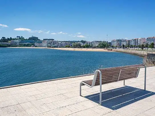 Flat for sale in Avenida Xoan Vicente Viqueira, 10, Sada (A Coruña) Exterior view of Flat for sale in Sada (A Coruña) with Heating, Parquet flooring and Terrace