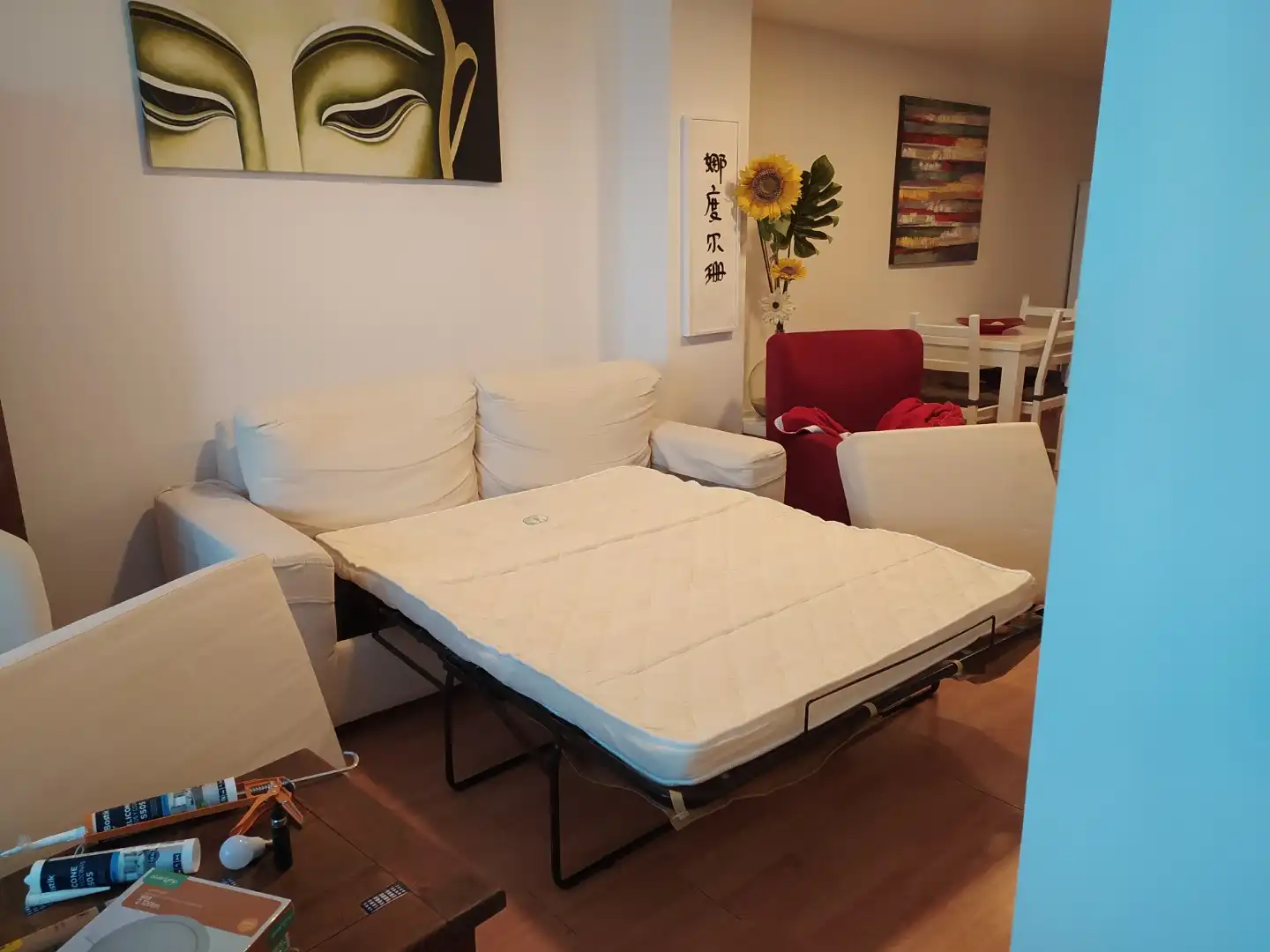 Apartamento de alquiler en Calle Clemente Hidalgo, 50, Barrio del Nervión Sala de estar de Apartamento de alquiler en Sevilla Capital con Aire acondicionado