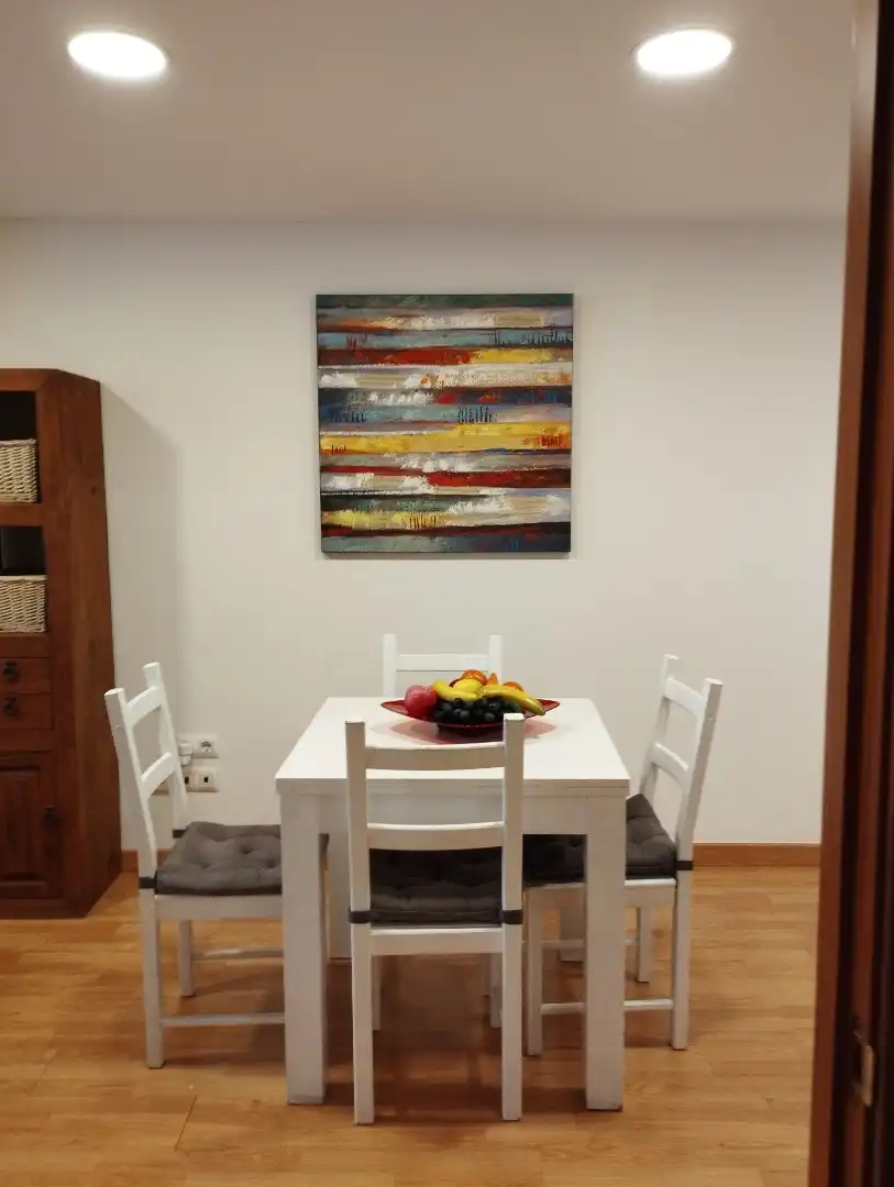 Apartamento de alquiler en Calle Clemente Hidalgo, 50, Barrio del Nervión Comedor de Apartamento de alquiler en Sevilla Capital con Aire acondicionado