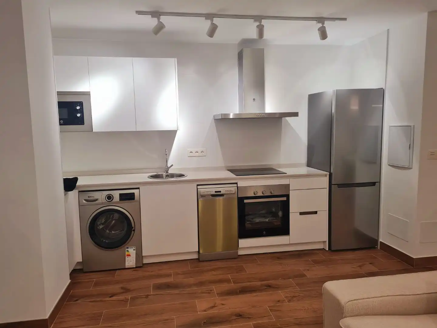 Küche von Wohnung zur Miete in Zaratán mit Heizung und Möbliert