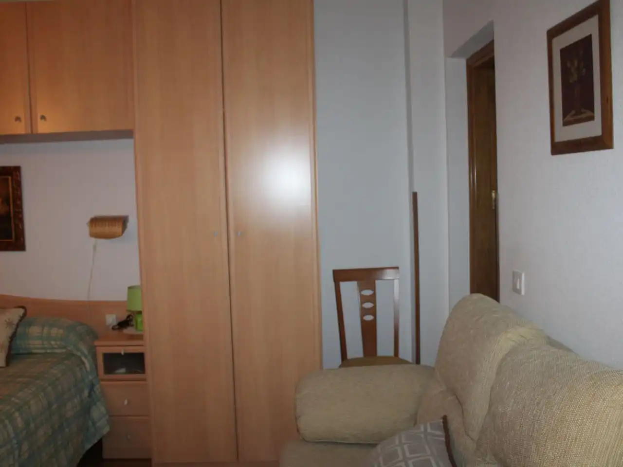 Habitación de Estudio de alquiler en Ciudad Real con Aire acondicionado, Calefacción y Parquet