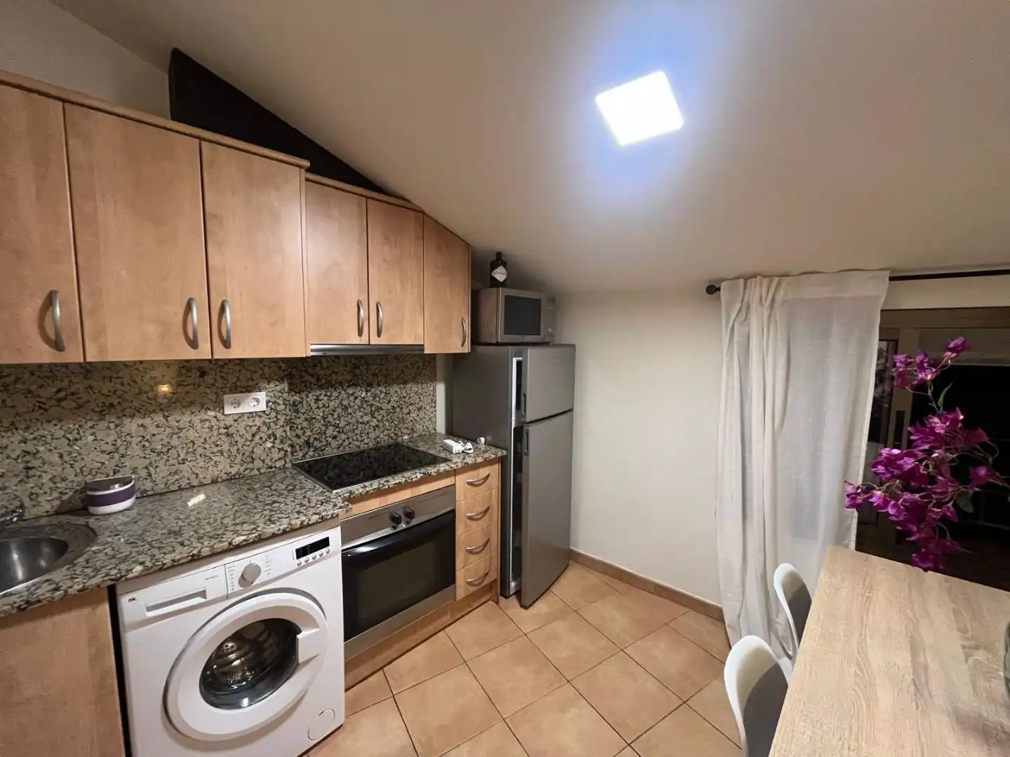 Kitchen of Attic for rent in La Riba  with Heating and Furnished